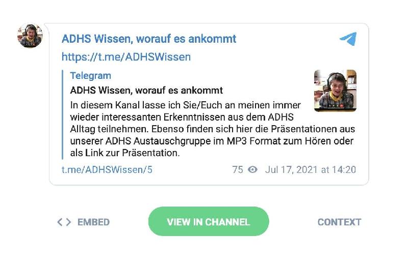 Telegram Kanal abonnieren